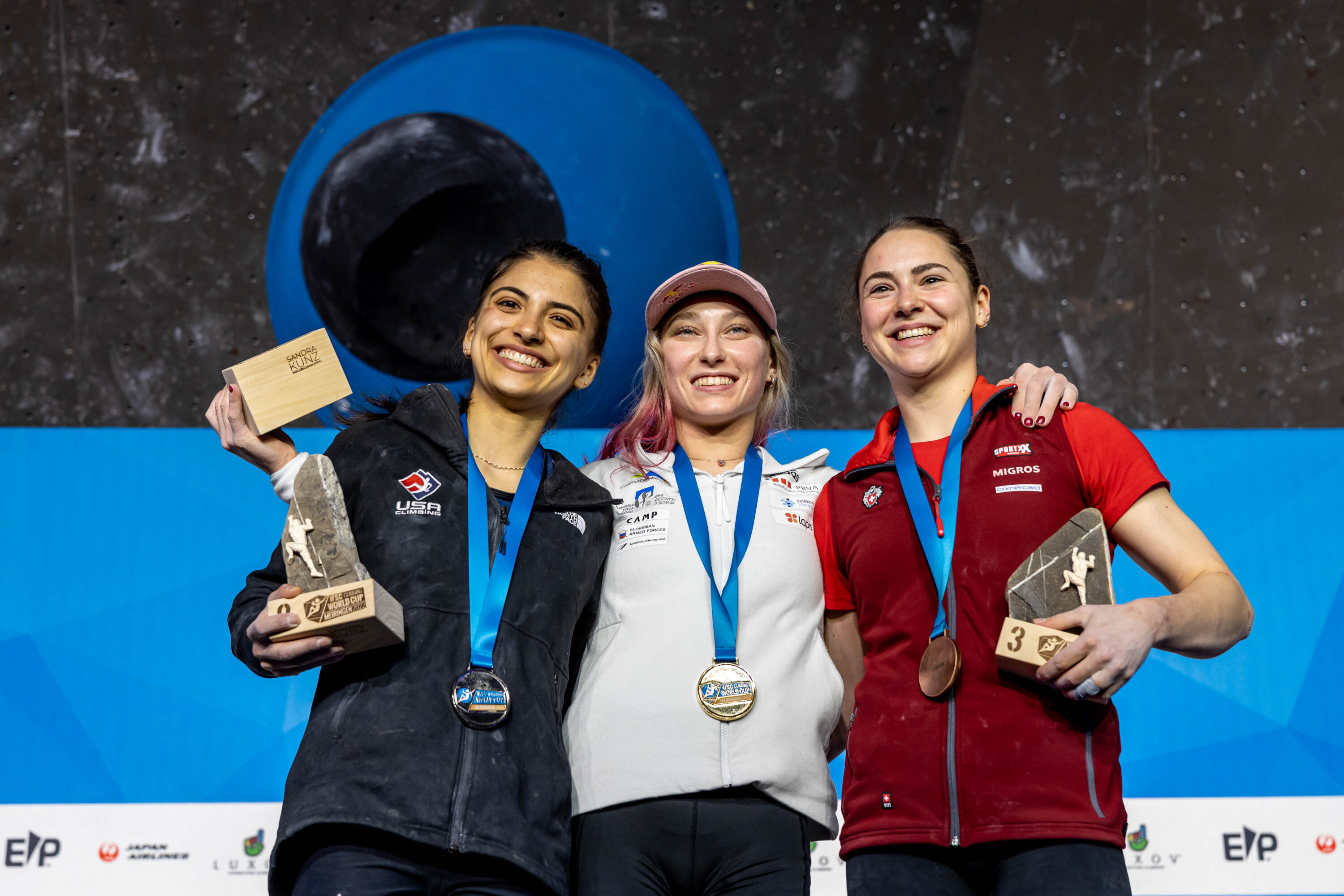 Podium World Cup Meiringen